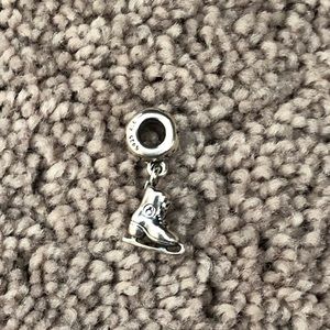 SS pandora dangle ice skate charm